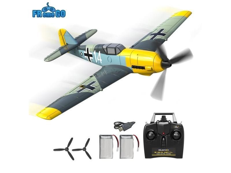 Remote Control Airplane BF109 2.4GHz 4CH 400mm Wingspan One Key U-Turn Carousel 2