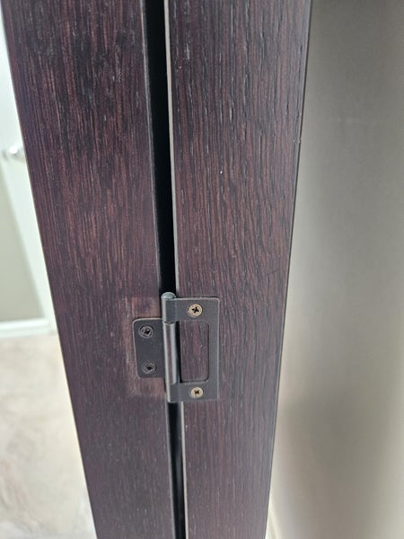 Elegance + design, free-standing privacy screen, dark-stained oak timber64473268130562114