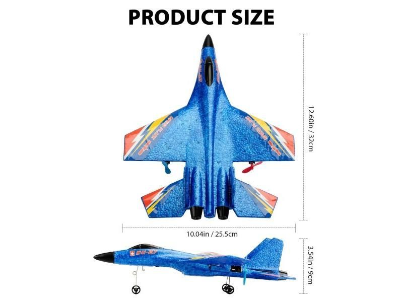 RC Plane SU-27 2.4G EPP Foam RC Vertical Plane Children Toys Gifts Carousel 4