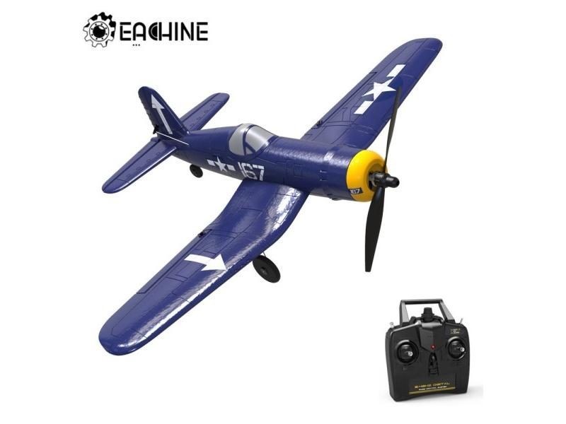 Eachine F4U 761-8 400mm Wingspan EPP One-key Aerobatic RC Airplane RC Plane Carousel 1