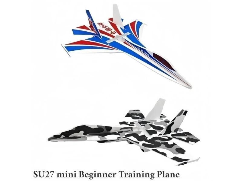 Su27mini Rc Beginner Training Plane 56cm Small Model Airplane KIT Remote Carousel 2