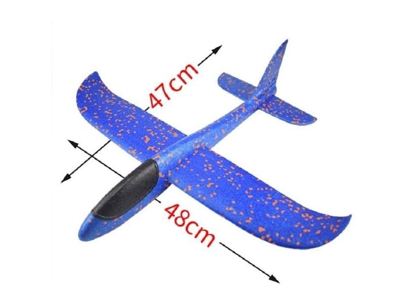 Hand Throw Airplane EPP Foam Outdoor Launch Glider Plane Kids Toys 48 Cm Carousel 2