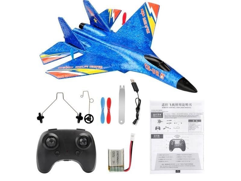 RC Plane SU-27 2.4G EPP Foam RC Vertical Plane Children Toys Gifts Carousel 1