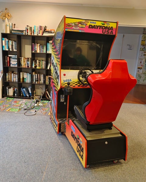 Racing Arcade Game Machine Local Made Linkable multiplayer Machine Carousel 2