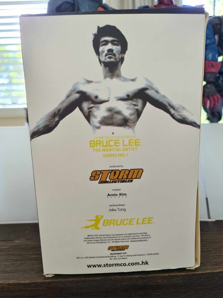 Bruce Lee Action figure plus a x factor 71 comic book64473827948930110
