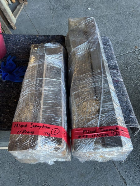 11 Pieces • 38 kg Mixed Ancient Swamp Kauri Boards64473658953729110