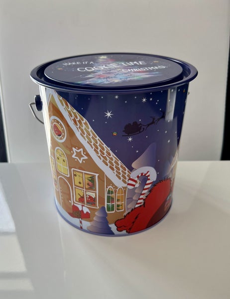 Cookie Time Collectible Christmas Tin (Empty) Carousel 1