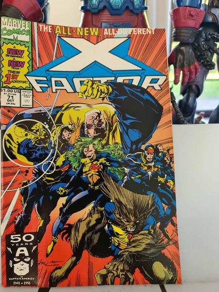 Bruce Lee Action figure plus a x factor 71 comic book64473827948930114