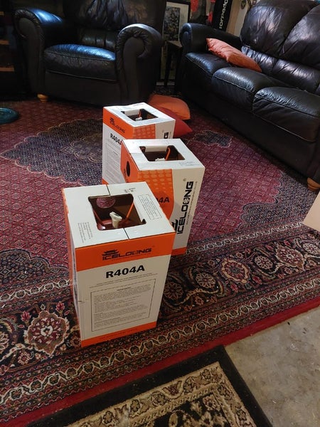 Refrigerant gas R404a / R 22 Carousel 1