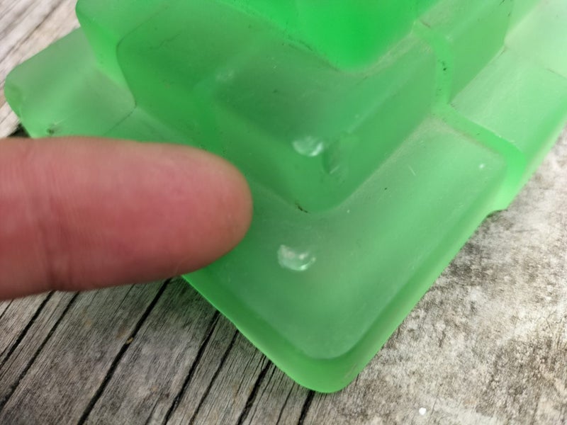 Large Bagley Uranium Glass Art Deco Vase A/F Carousel 12