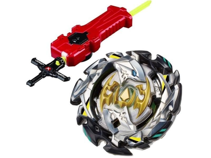 B-X TOUPIE BURST BEYBLADE Spinning Top B-105 Starter Z Achilles.11.Xt With Carousel 1