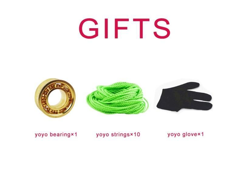 ACEYO Gravitation 6 YOYO Professional Long Sleeping Metal Yoyo Carousel 2