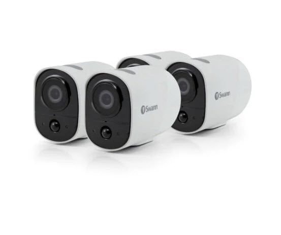 Swann Xtreem Wire-Free Security Camera 4 Pack Carousel 1