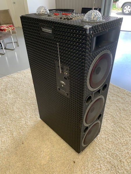 Karoke Box with Large Speakers and colourful Water Display Carousel 1