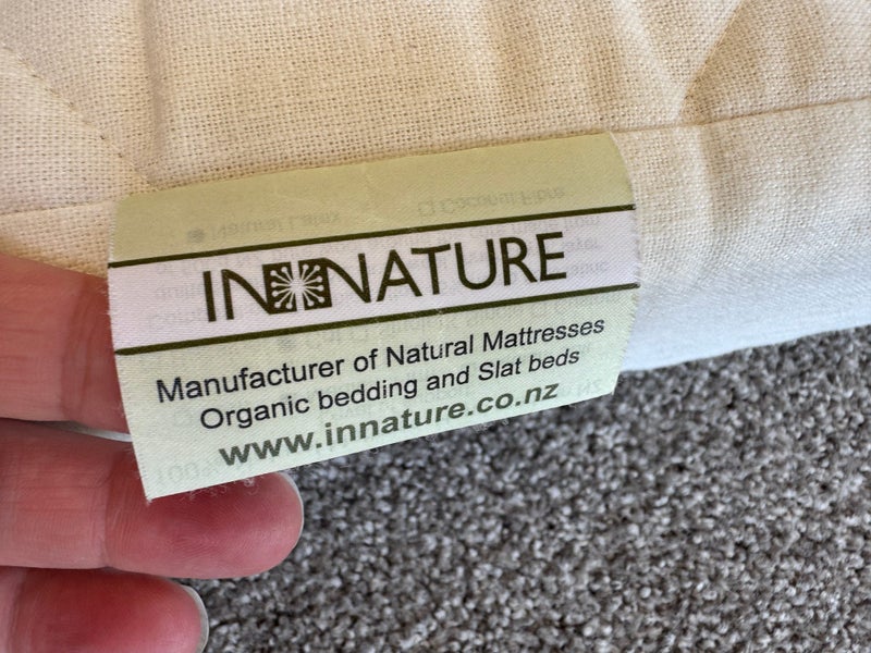 INNATURE Organic Baby Cot Mattress + Full Bedding Bundle – As New Condition64475924400387113