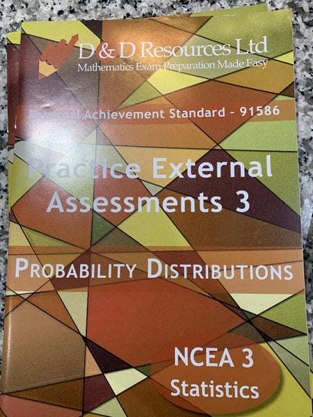 NCEA Practice External Assessments 3 Probability Distributions Carousel 1