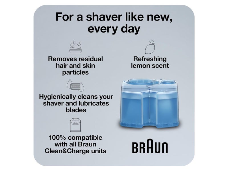 Braun Clean and Charge Refills CCR4 Carousel 5
