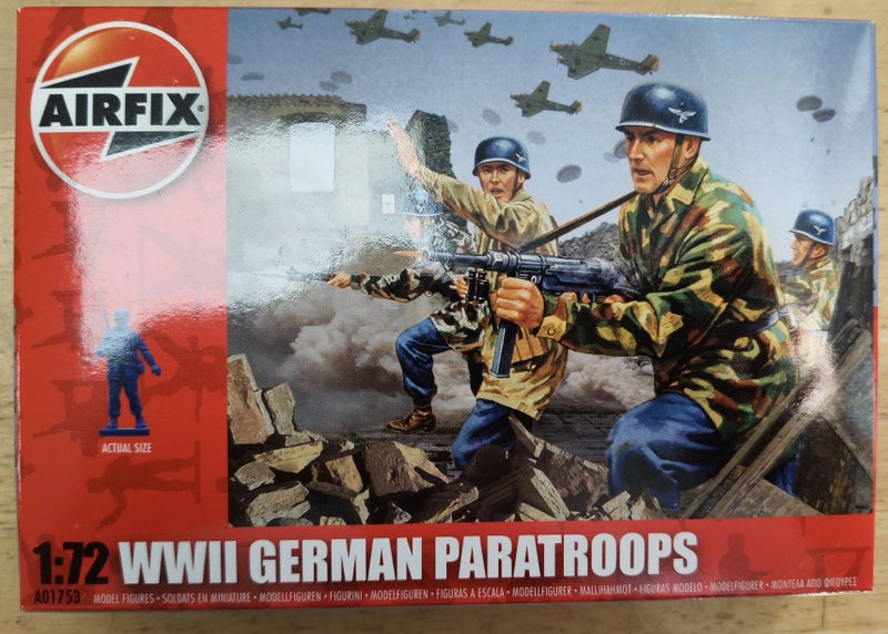 Airfix A01753 WWI GERMAN PARATROOPERS - 1/76 - SEALED BOX Carousel 1