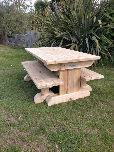 Tavern Style Outdoor Picnic Bench64480529898499113