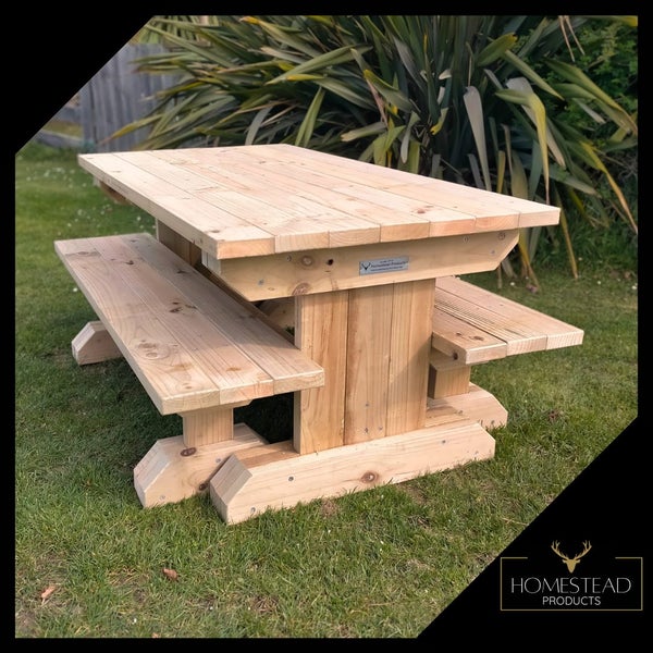 Tavern Style Outdoor Picnic Bench64480529898499110