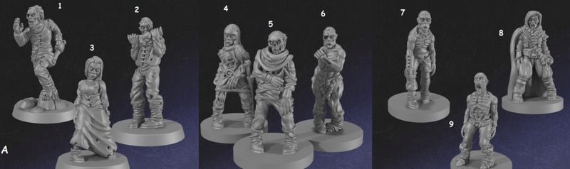 Zombies (x10) Carousel 1