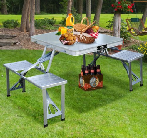 CAMPING TABLE WITH CHAIRS