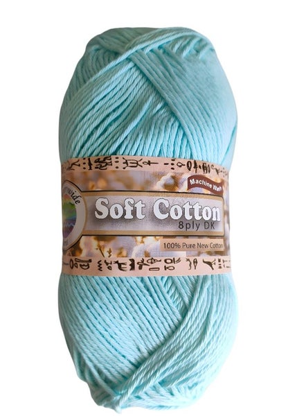 Countrywide Yarns Soft Cotton 8ply/DK 100g Balls Carousel 1