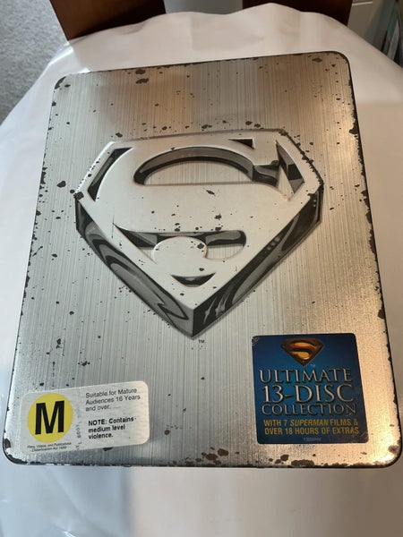 superman ultimated colletion in tin case (DVD) Carousel 1