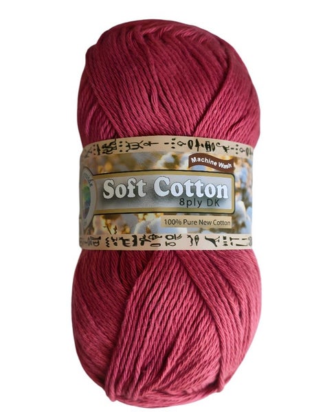 Countrywide Yarns Soft Cotton 8ply/DK 100g Balls Carousel 1