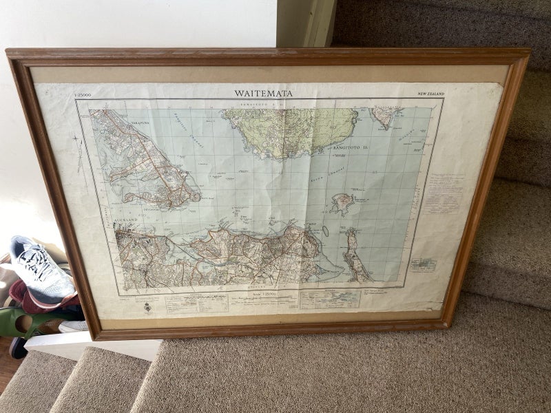 Nz watercolour artist Ted Sherwin Dredger Westhaven Morning Carousel 3