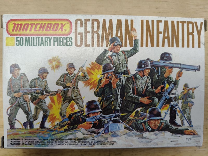 MATCHBOX P-5003 GERMAN INFANTRY - 1/76 Carousel 1