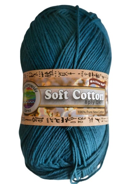 Countrywide Yarns Soft Cotton 8ply/DK 100g Balls Carousel 1