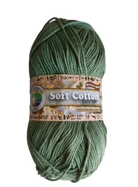 Countrywide Yarns Soft Cotton 8ply/DK 100g Balls Carousel 1