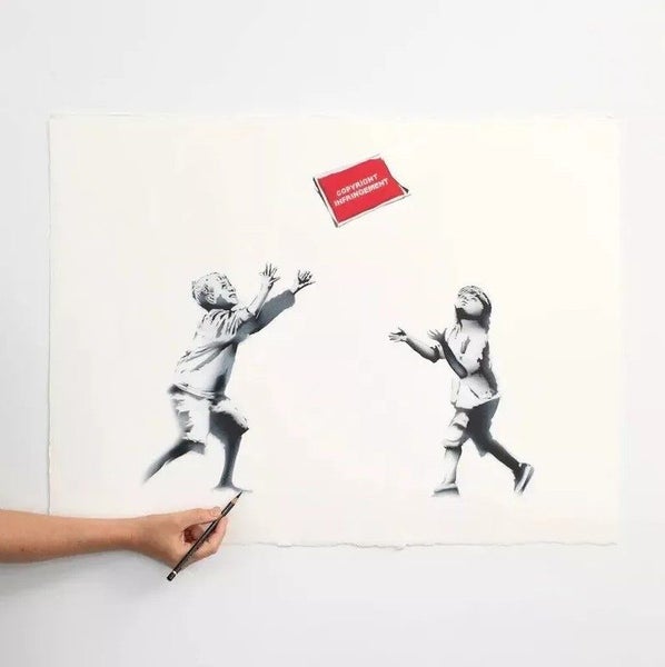 Authentic SEALED CJ Hendry Copyright Infringement Print - Sold out AFTERPAY Carousel 1