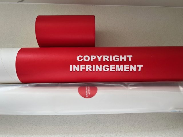 Authentic SEALED CJ Hendry Copyright Infringement Print - Sold out AFTERPAY Carousel 2