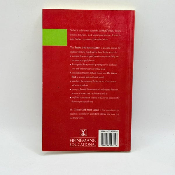 Teeline Gold Speed Ladder by Ms Stephanie Hall, Ms Meriel Bowers64482938234753111