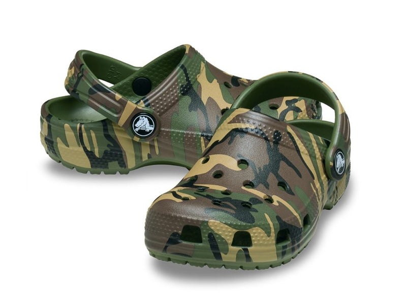 Genuine Camo Crocs toddler and kid sizing. SALE C6 to J6 Carousel 1