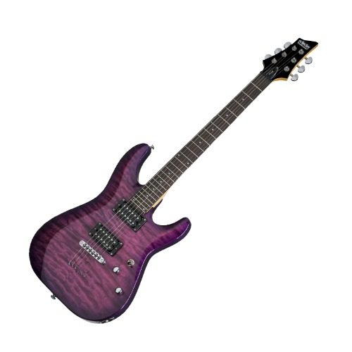 Schecter C6 Plus HH Electric Electric Guitar (Magenta) 445 Carousel 1