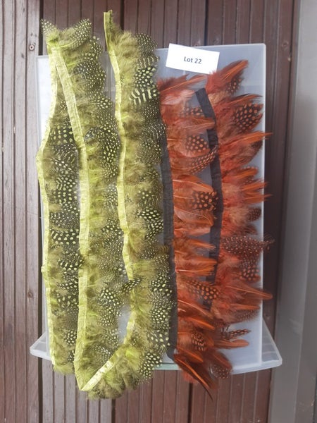 2 x Feather Embellishments - Lot 22 Carousel 1