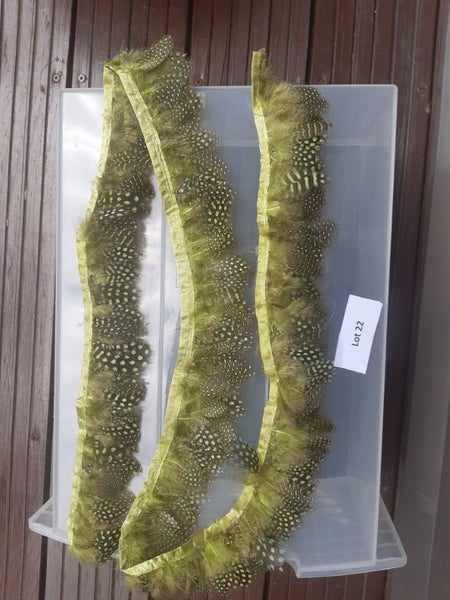 2 x Feather Embellishments - Lot 22 Carousel 2