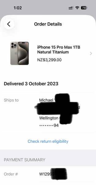 Titanium iPhone 15 Pro Max 1 TB64482774547203113