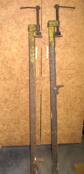 LARGE ADJUSTABLE CLAMPS-MADE IN ENGLAND Carousel 1