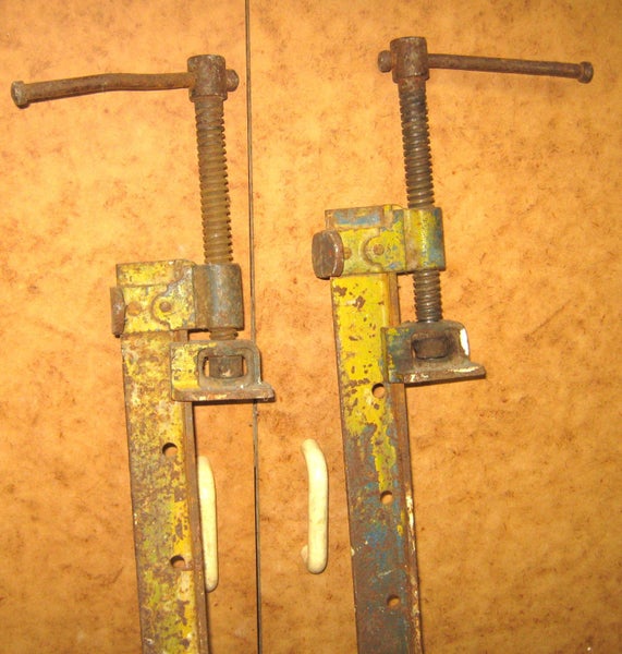 LARGE ADJUSTABLE CLAMPS-MADE IN ENGLAND Carousel 2