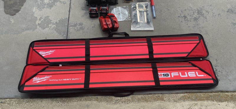 Brand new Milwaukee M18 cordless cut track saw kit and guide rail64483361369091113