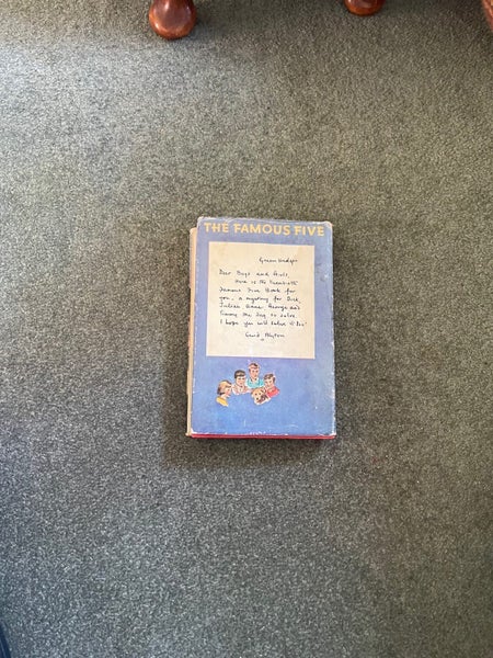 Five Have a Mystery to Solve - Enid Blyton FIRST EDITION/ORIGINAL DJ64483541793665111