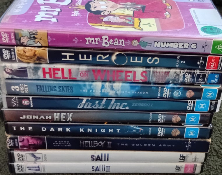 10 DVD'S - HORROR, ACTION & SERIES Carousel 1