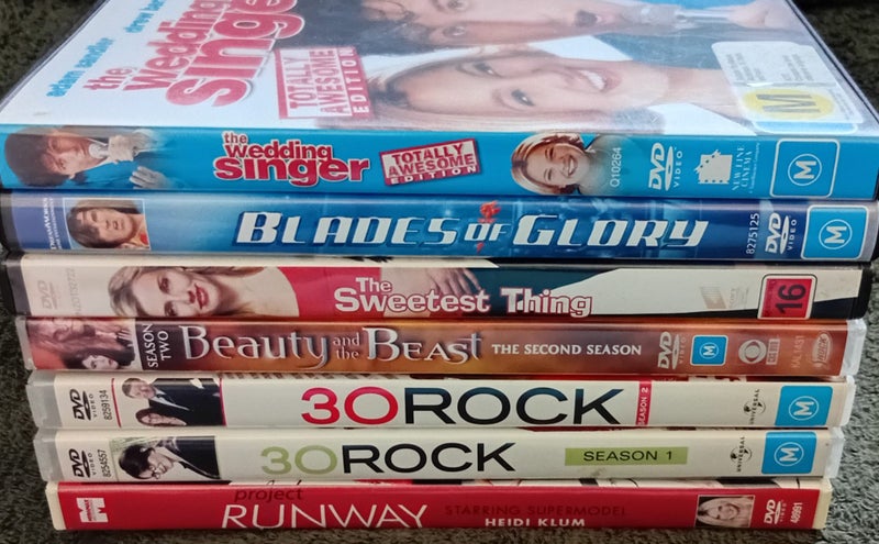 7 DVD'S - COMEDY & SERIES Carousel 1