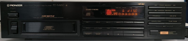 PIONEER CD PLAYER **NO REMOTE** B21125396-2 Carousel 1