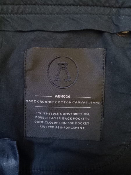 ** ALCHEMY EQUIPMENT Organic Cotton Canvas Jeans - Size 32 Carousel 6