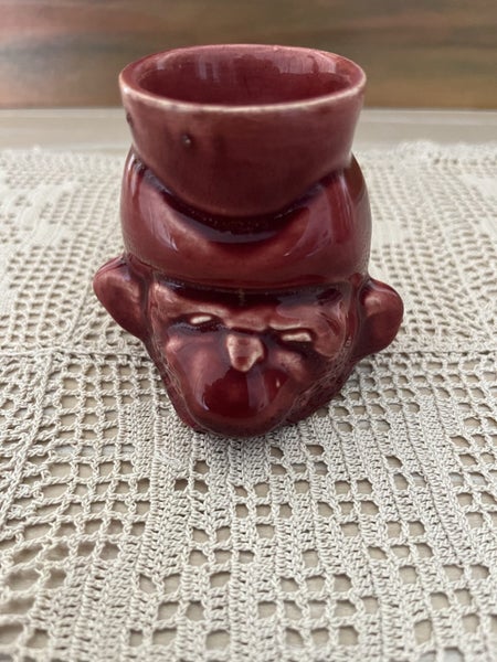 Crown Lynn Monkey Face Egg Cup Carousel 1